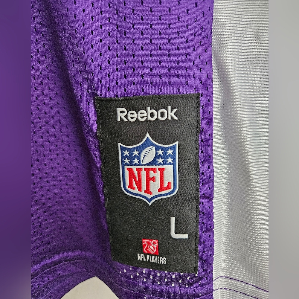 Reebok Berrian #87 MN Vikings Jersey, Large - Picture 8 of 8